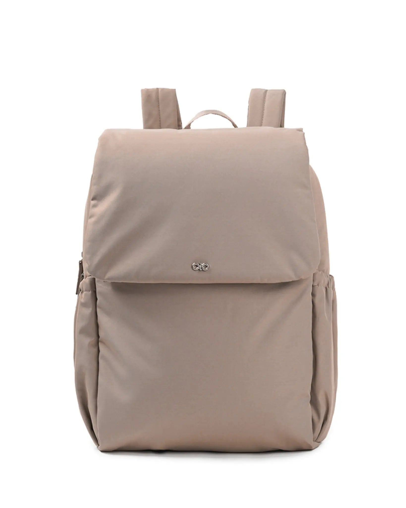 COSY LUXE UTILITY BACKPACK IN TAUPE TSL Singapore