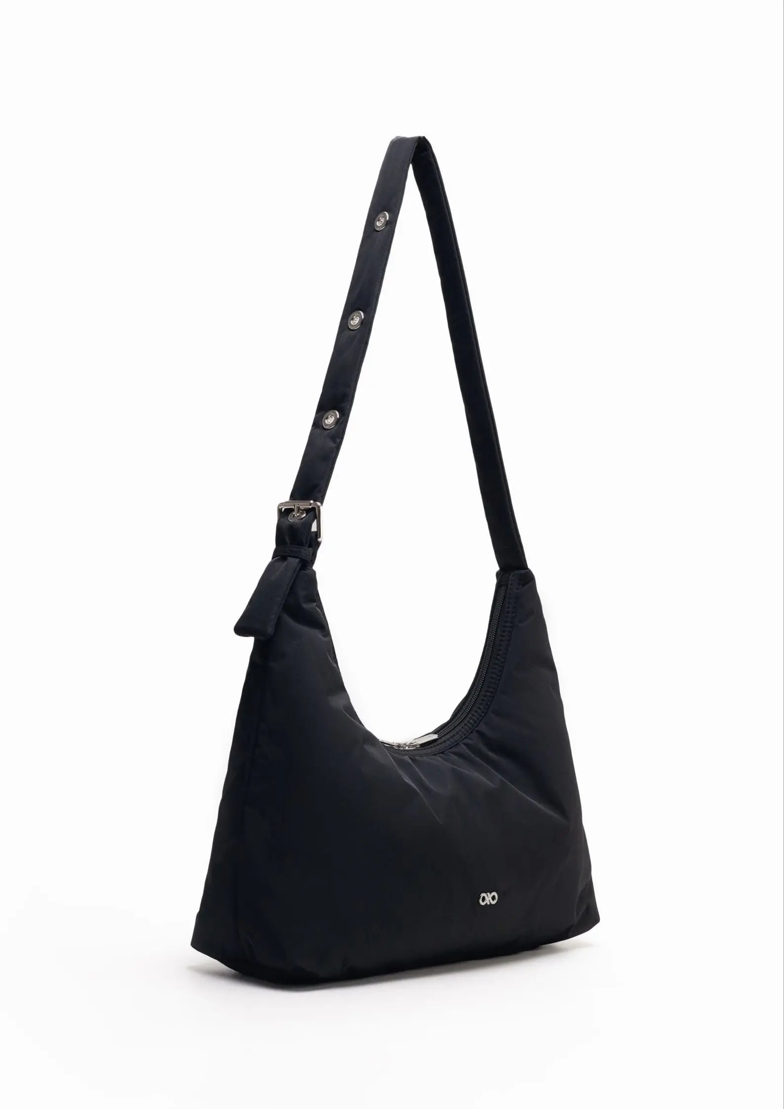 POSH HOBO BAG IN JET BLACK The Sophia Label