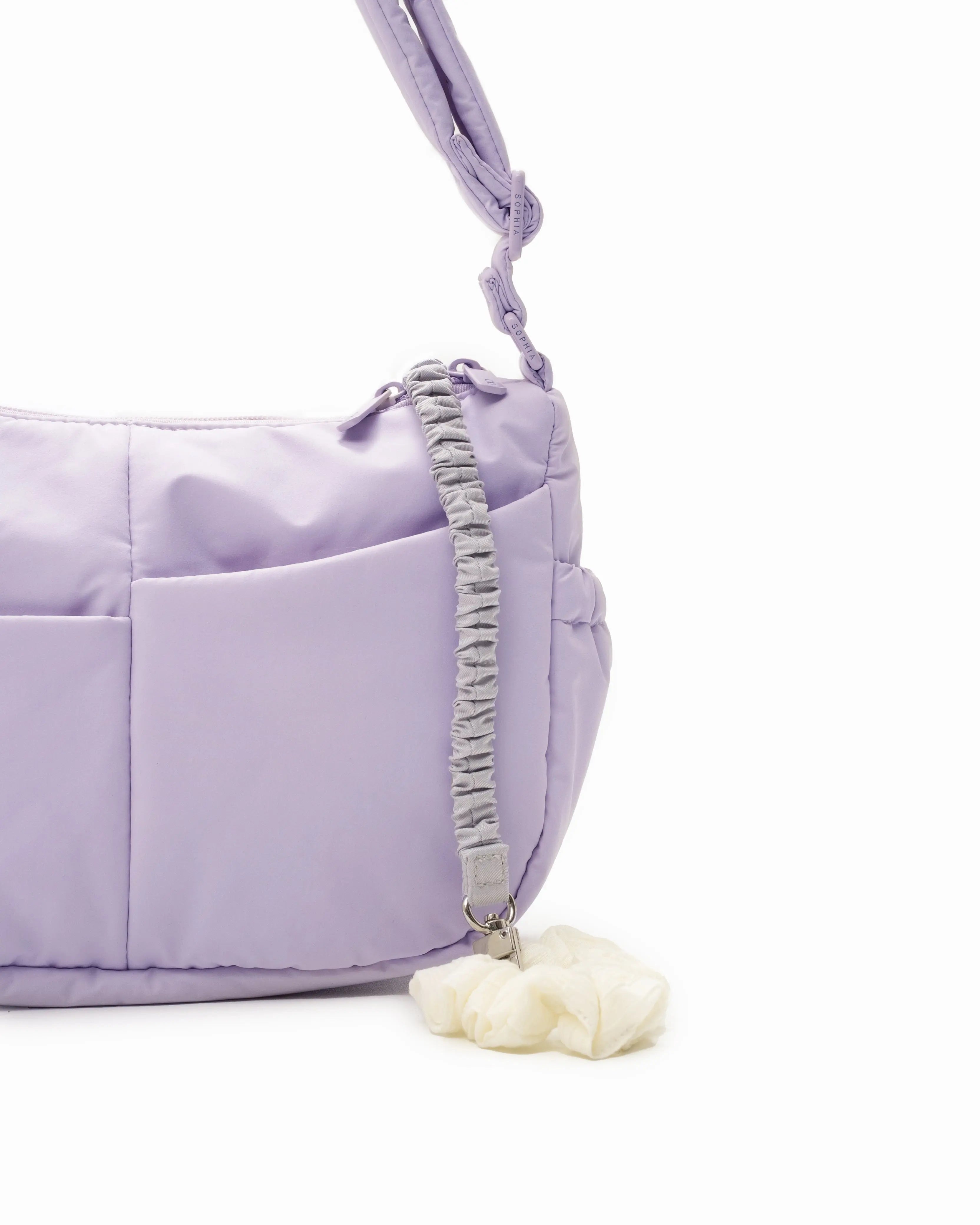 MINI SIGNATURE POCKET CROSSBODY BAG IN COSY BERRY