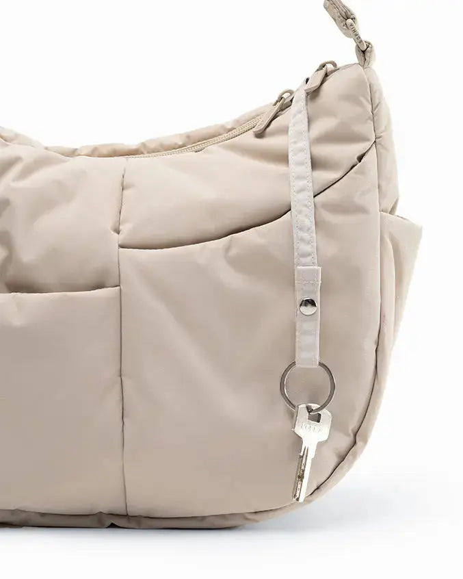 SIGNATURE POCKET CROSSBODY BAG IN POSH OAT TSL Singapore