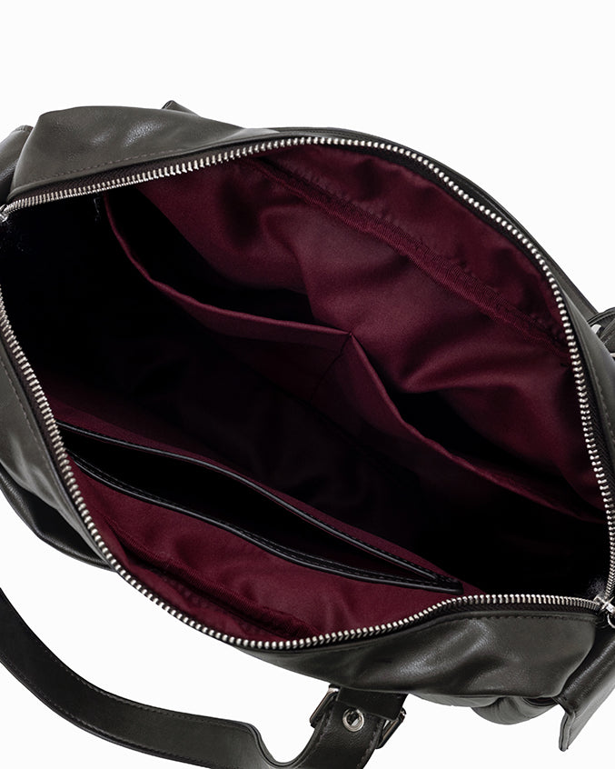 EVERYDAY CITY TOTE BAG IN OBSIDIAN GREY