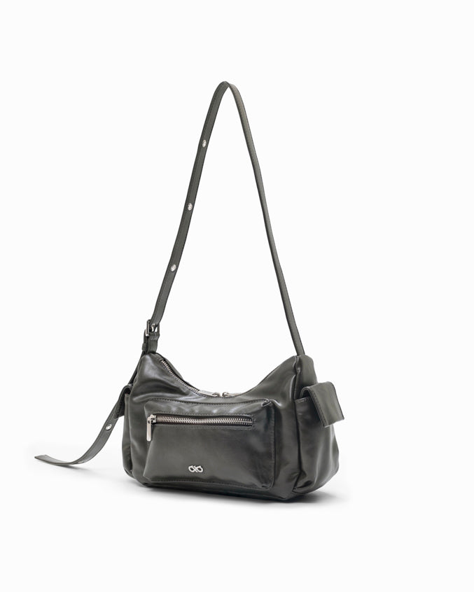 EVERYDAY CITY MINI BAG IN OBSIDIAN GREY