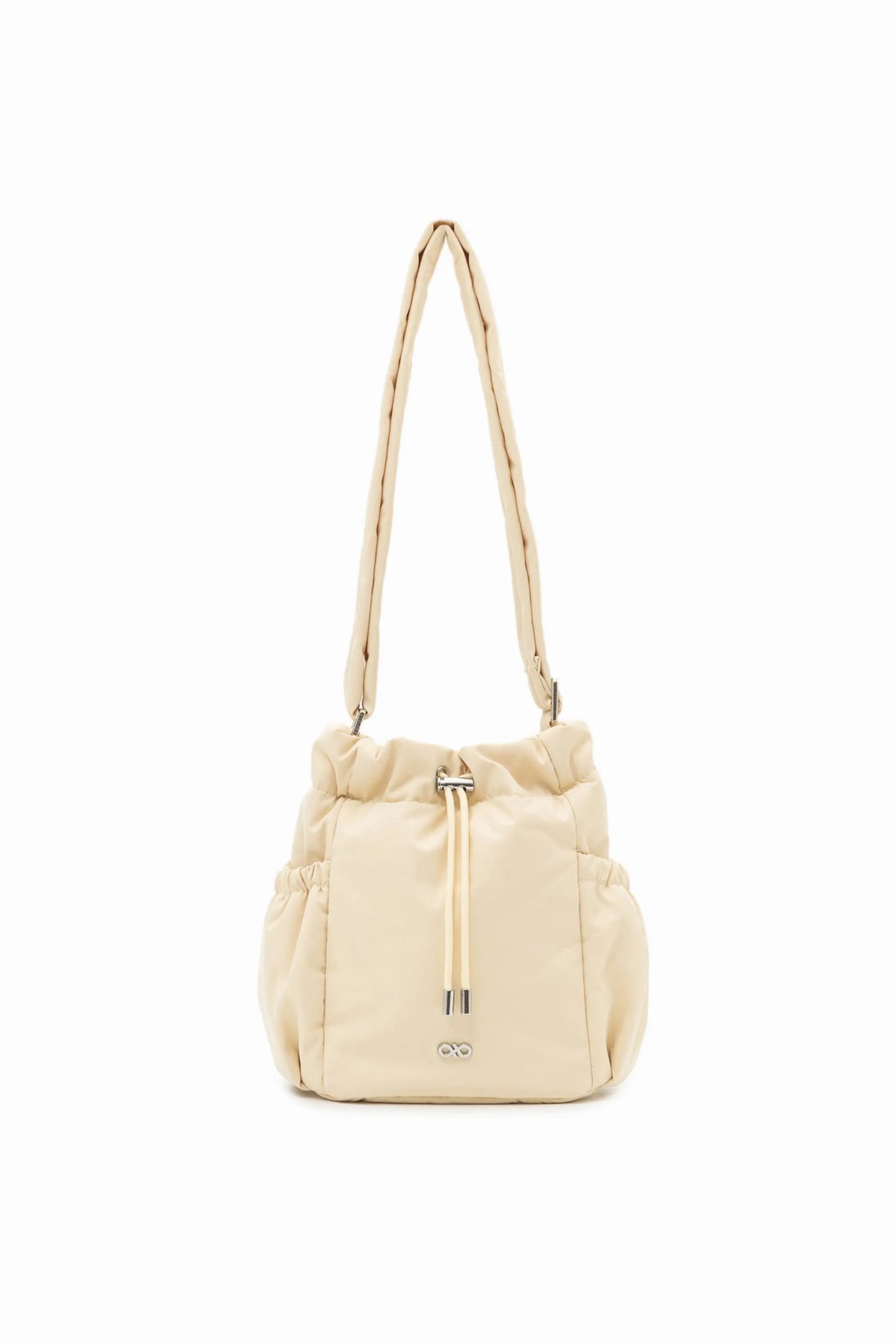 MINI COSY LUXE BUCKET BAG IN BUTTER