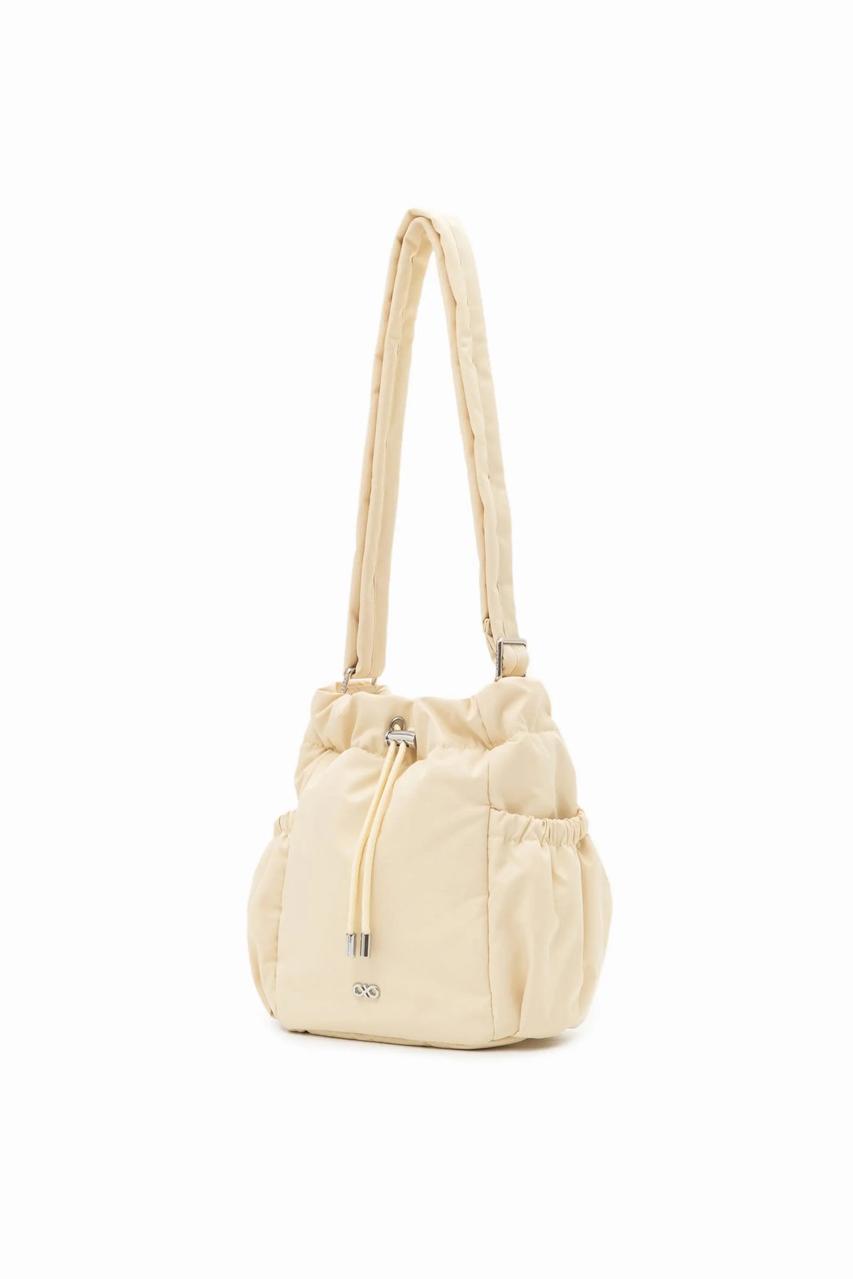 MINI COSY LUXE BUCKET BAG IN BUTTER