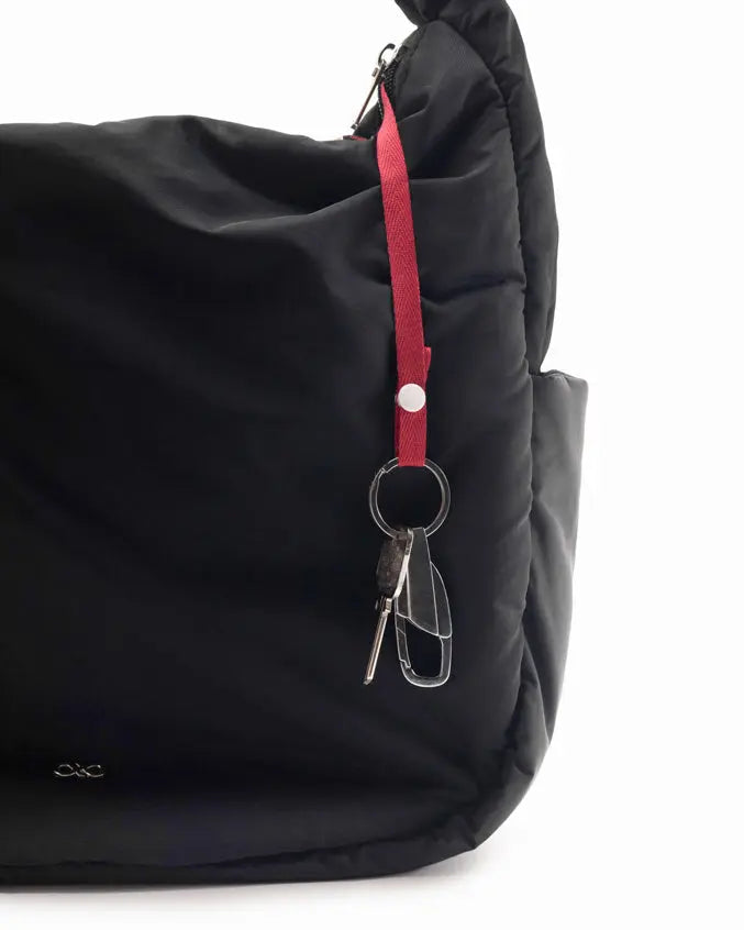 POSH SLOUCHY HOBO IN JET BLACK The Sophia Label