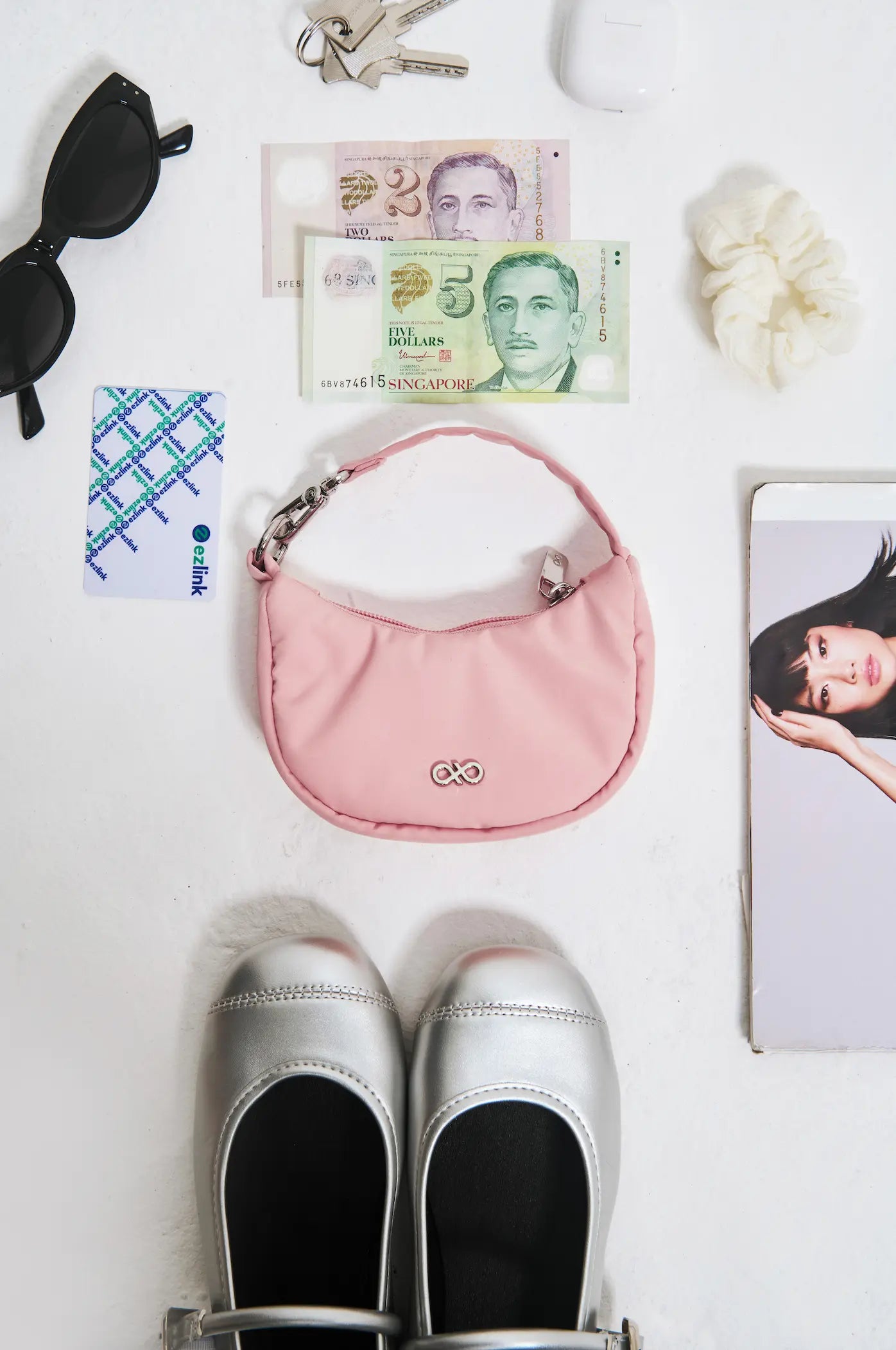 NANO POUCH IN BLUSH