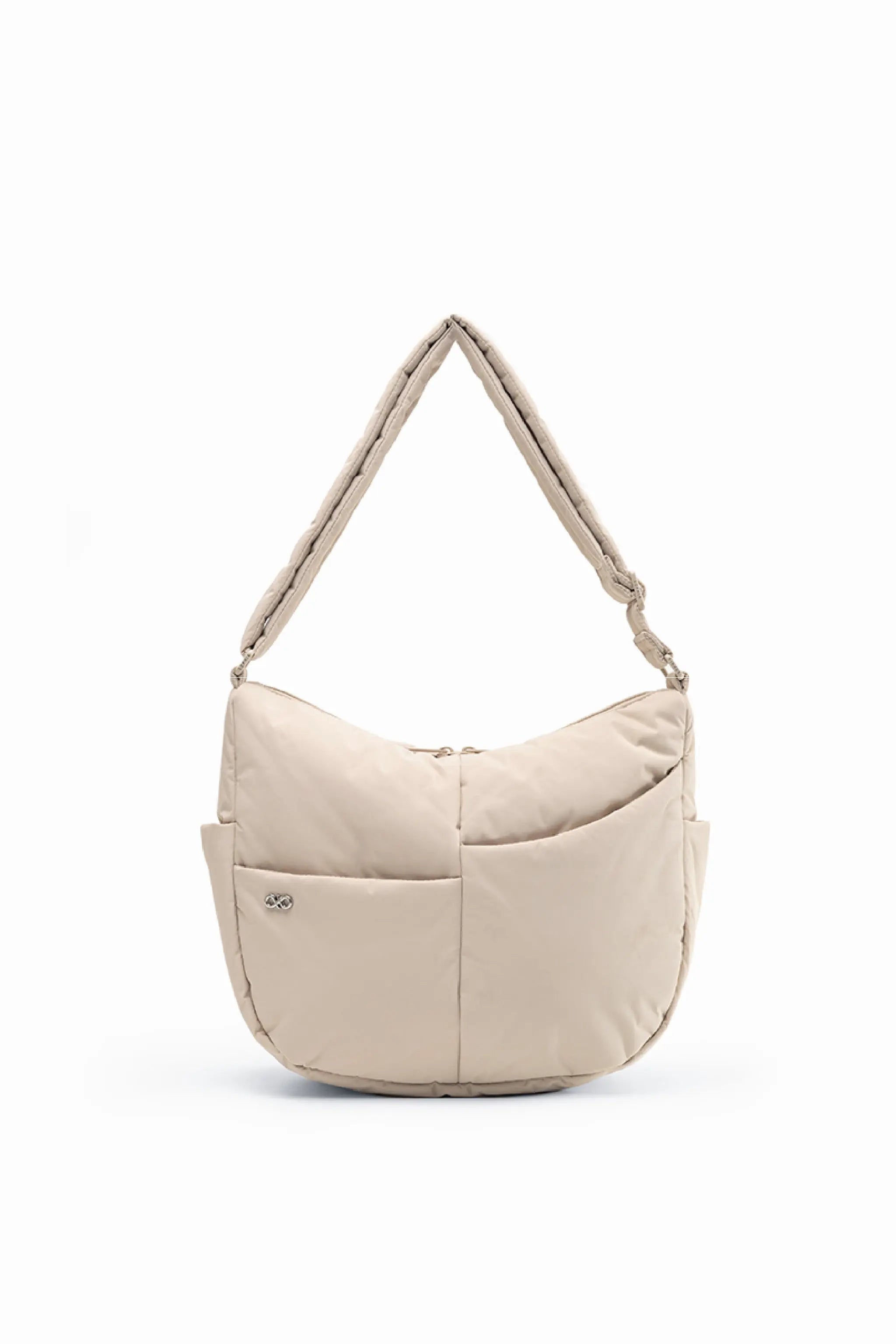 SIGNATURE POCKET CROSSBODY BAG IN POSH OAT