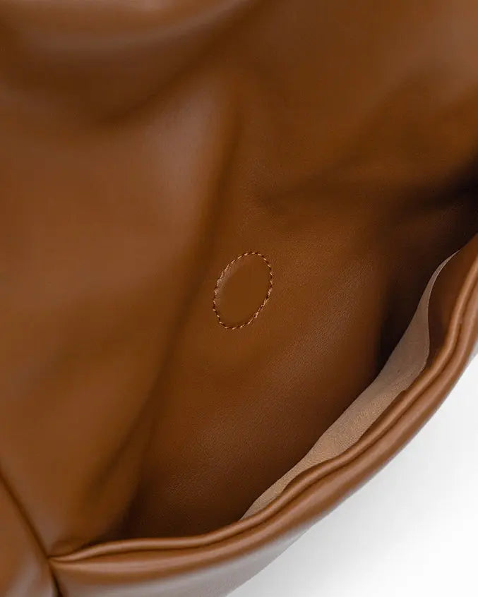 SIGNATURE POCKET SLOUCHY HOBO IN CAMEL TSL Singapore