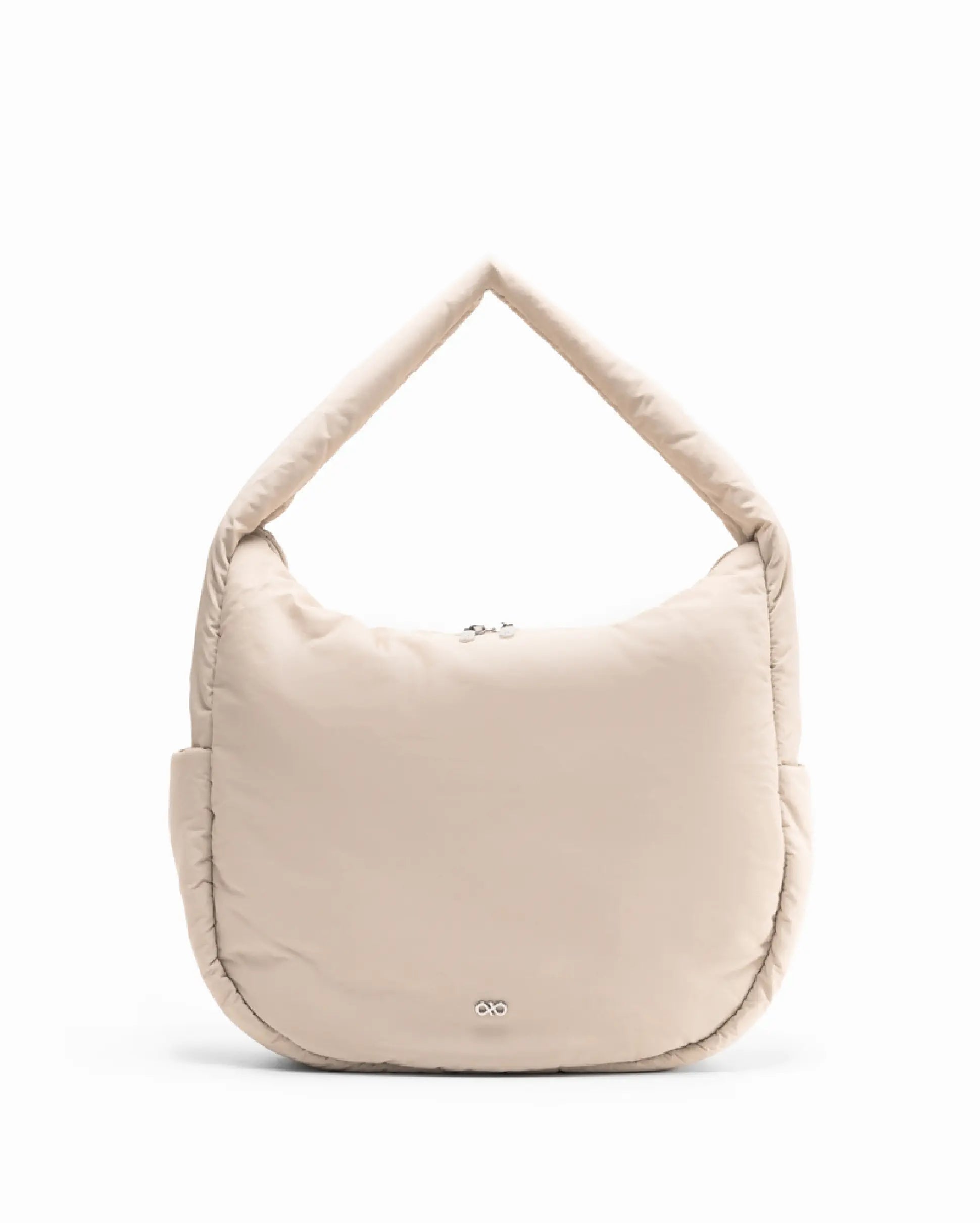 POSH SLOUCHY HOBO IN CRÈME The Sophia Label