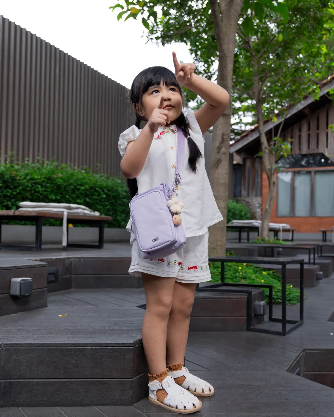 OHANA EXPLORER BAG IN TARO PURPLE TSL Singapore