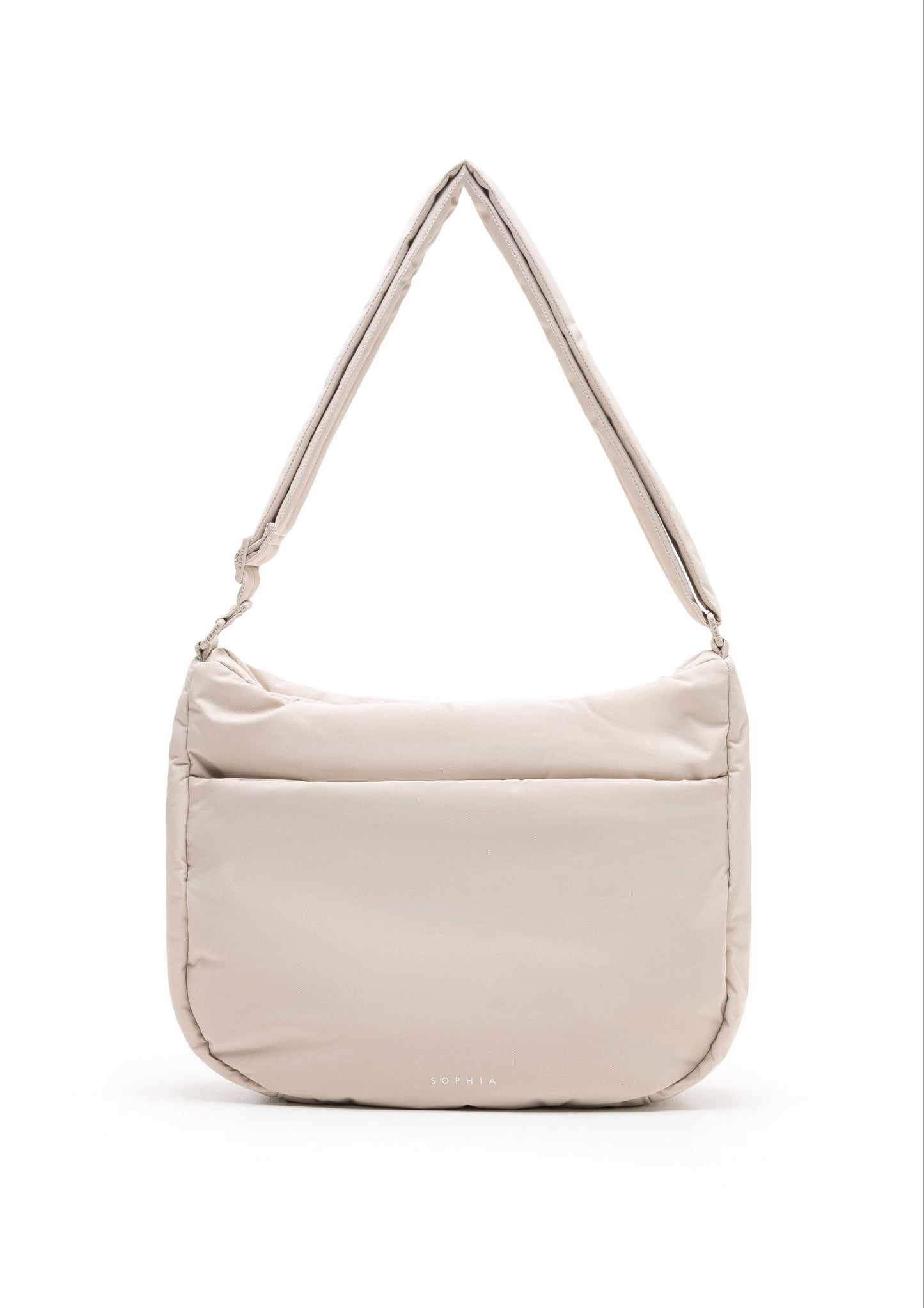 POSH PUFFY CROSSBODY BAG IN OAT