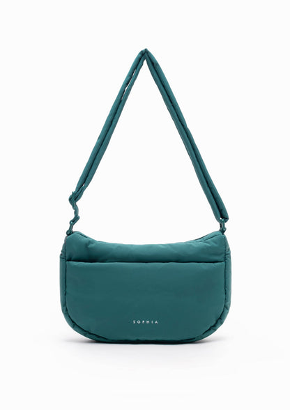 MINI POSH PUFFY CROSSBODY BAG IN OASIS