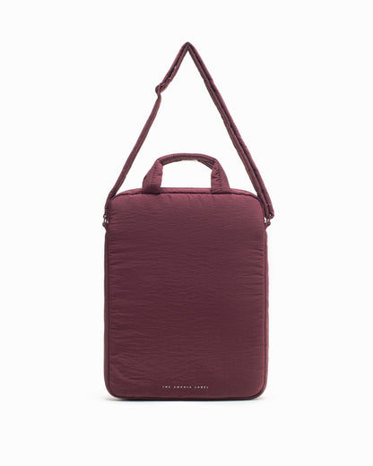 COSY LAPTOP BAG IN WINE