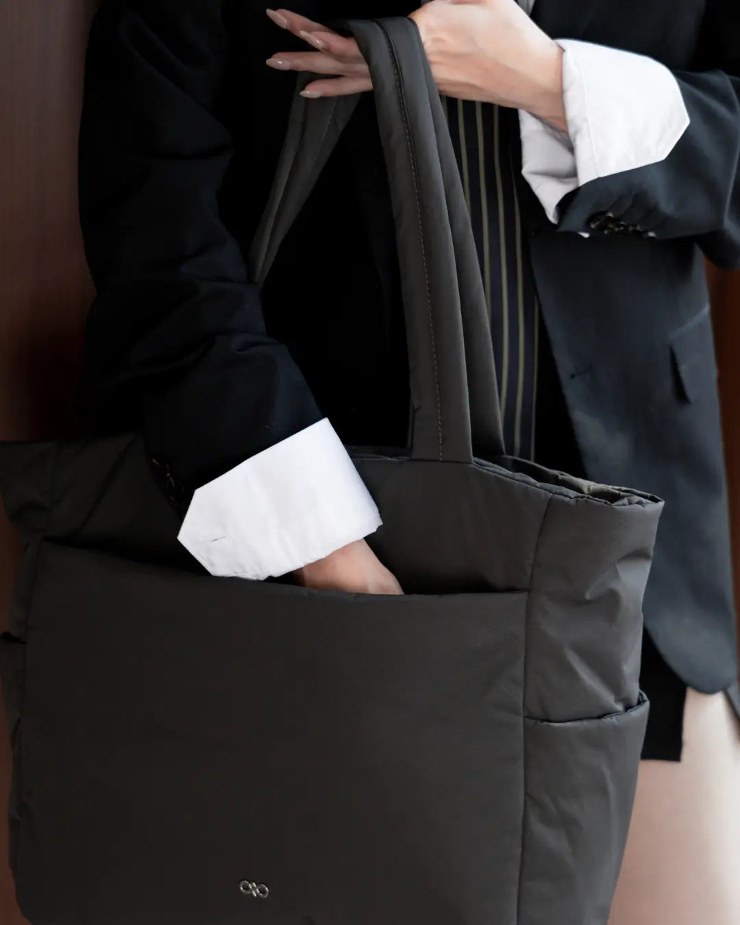 POSH TOTE BAG IN STORM TSL Singapore