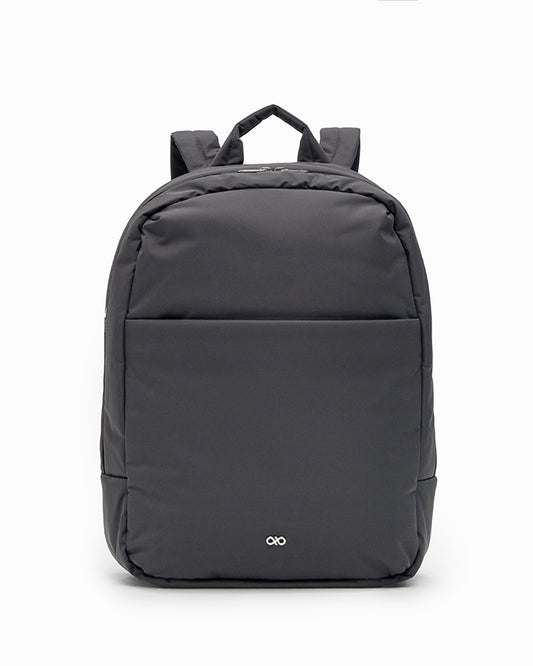 COSY LUXE XL COMMUTER BACKPACK IN CHARCOAL