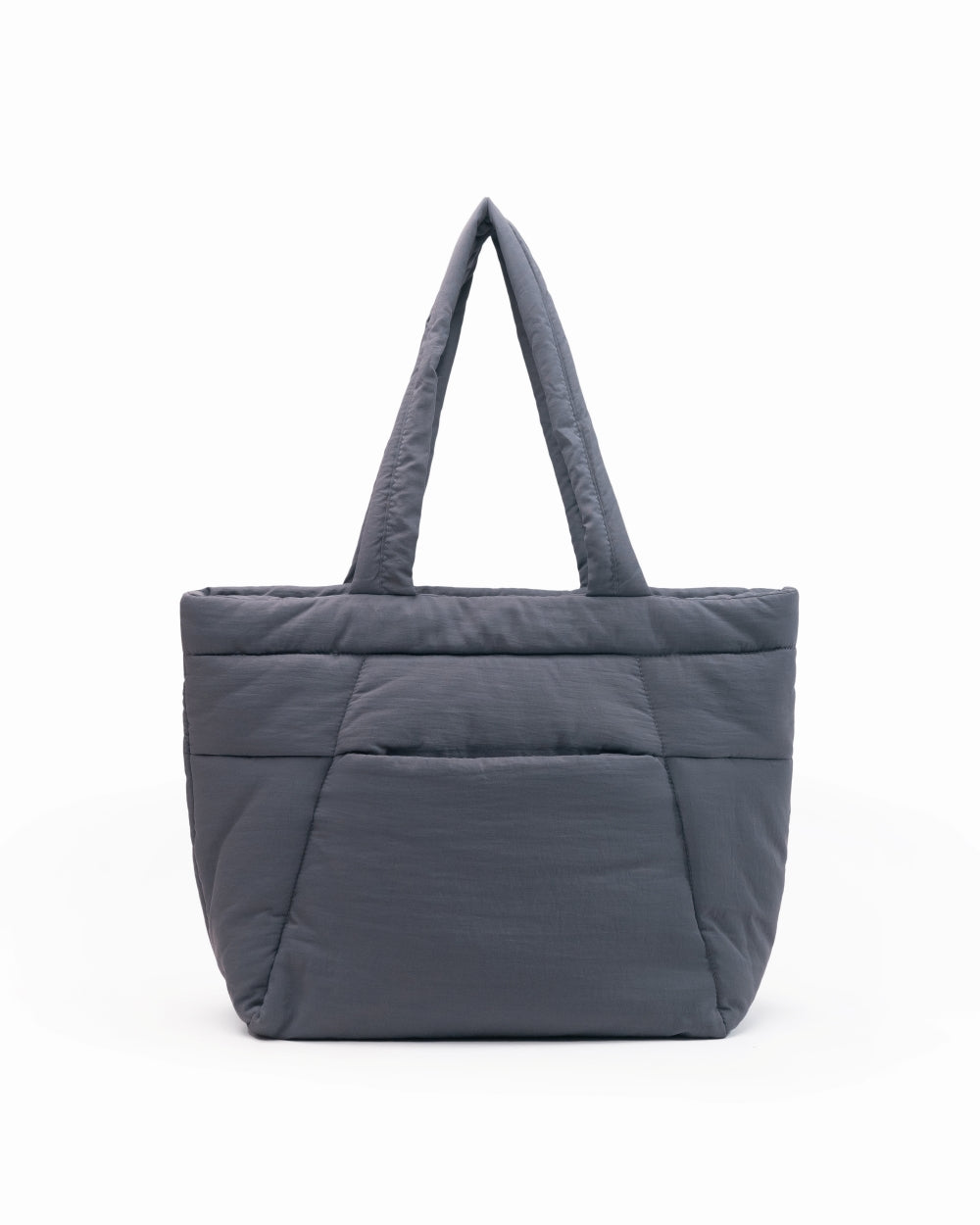 COSY PUFFY TOTE BAG IN SMOKEY