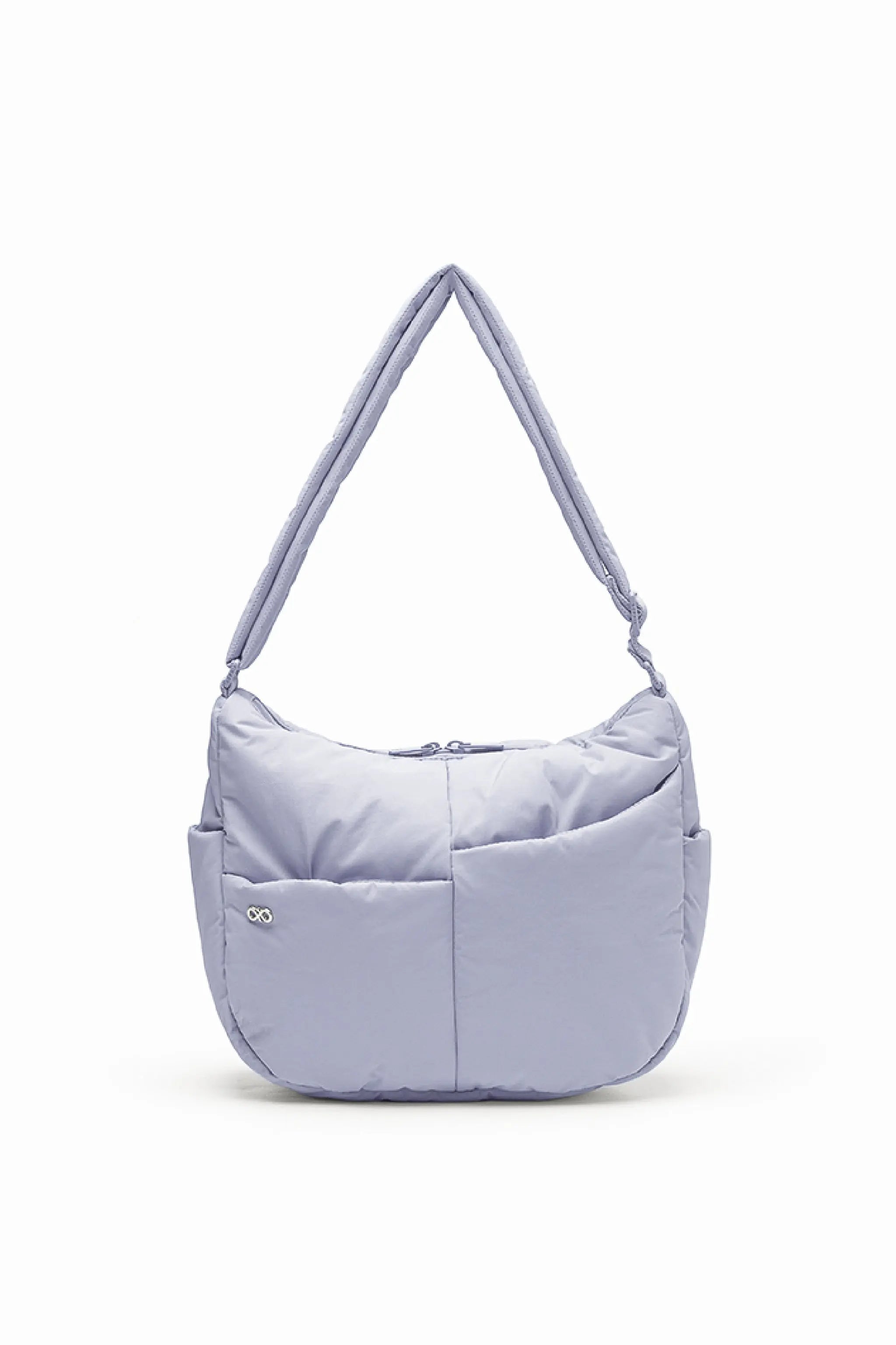 SIGNATURE POCKET CROSSBODY BAG IN COSY LUXE LILAC 