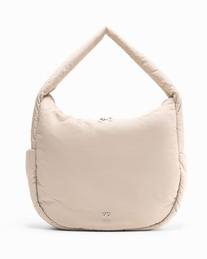 POSH SLOUCHY BAG IN CRÈME