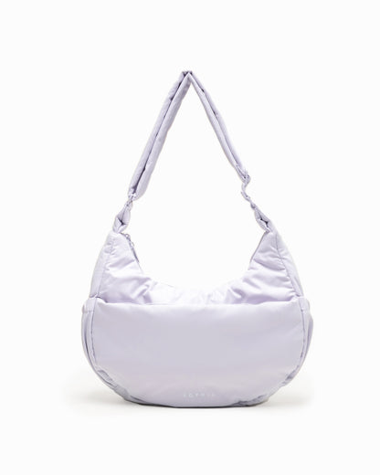 L COSY LUXE CRESCENT BAG LILAC