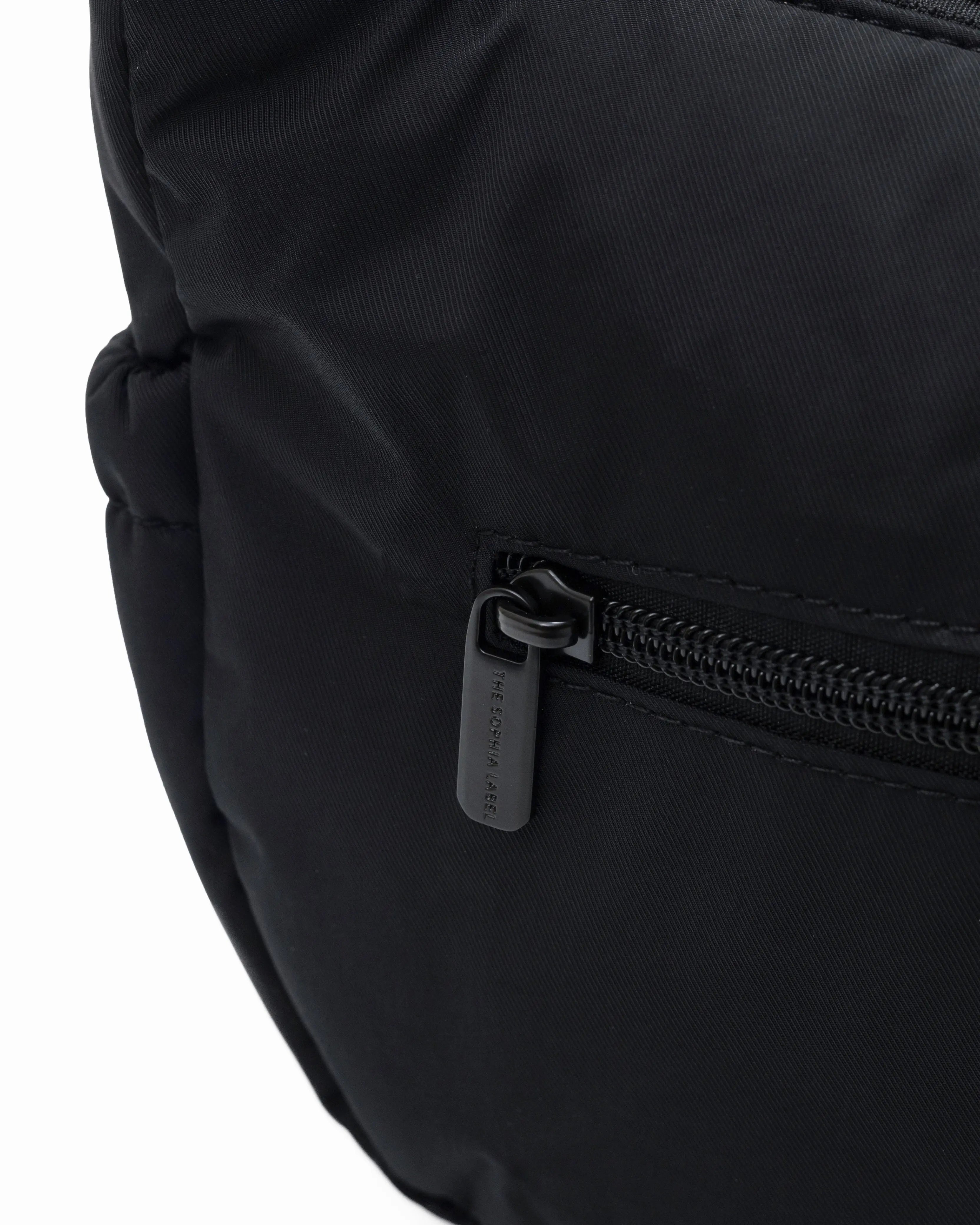 MINI SIGNATURE POCKET CROSSBODY BAG IN POSH JET BLACK 