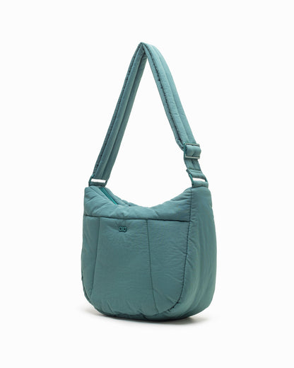 COSY PUFFY CROSSBODY BAG IN FOREST