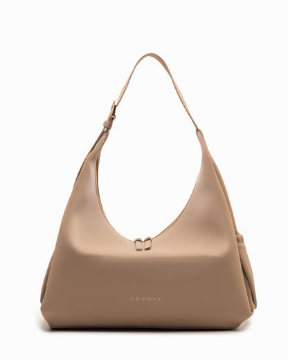 HERA HOBO BAG IN HAZELNUT