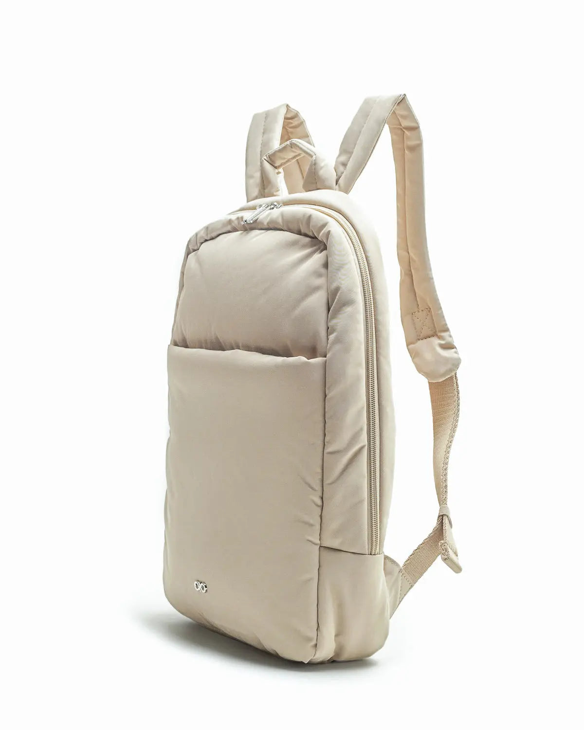 COSY LUXE COMMUTER BACKPACK IN PEBBLE The Sophia Label