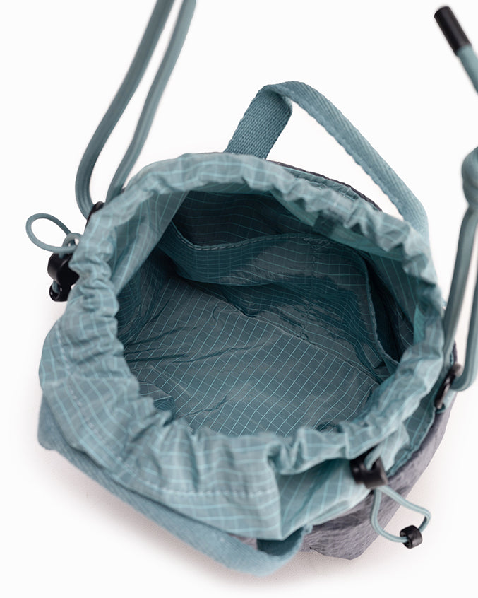 CUTESY MINI TOTE IN PHANTOM GREY
