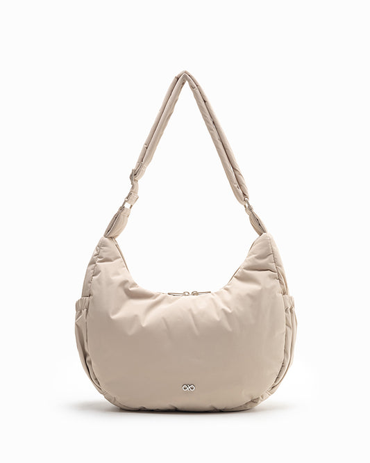 XL POSH CRESCENT BAG IN OAT