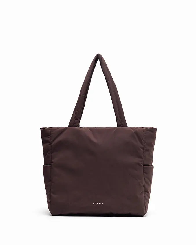 POSH TOTE BAG IN CHOCO TSL Singapore