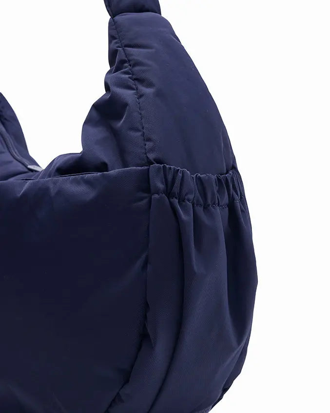 XL POSH CRESCENT BAG IN MIDNIGHT TSL Singapore