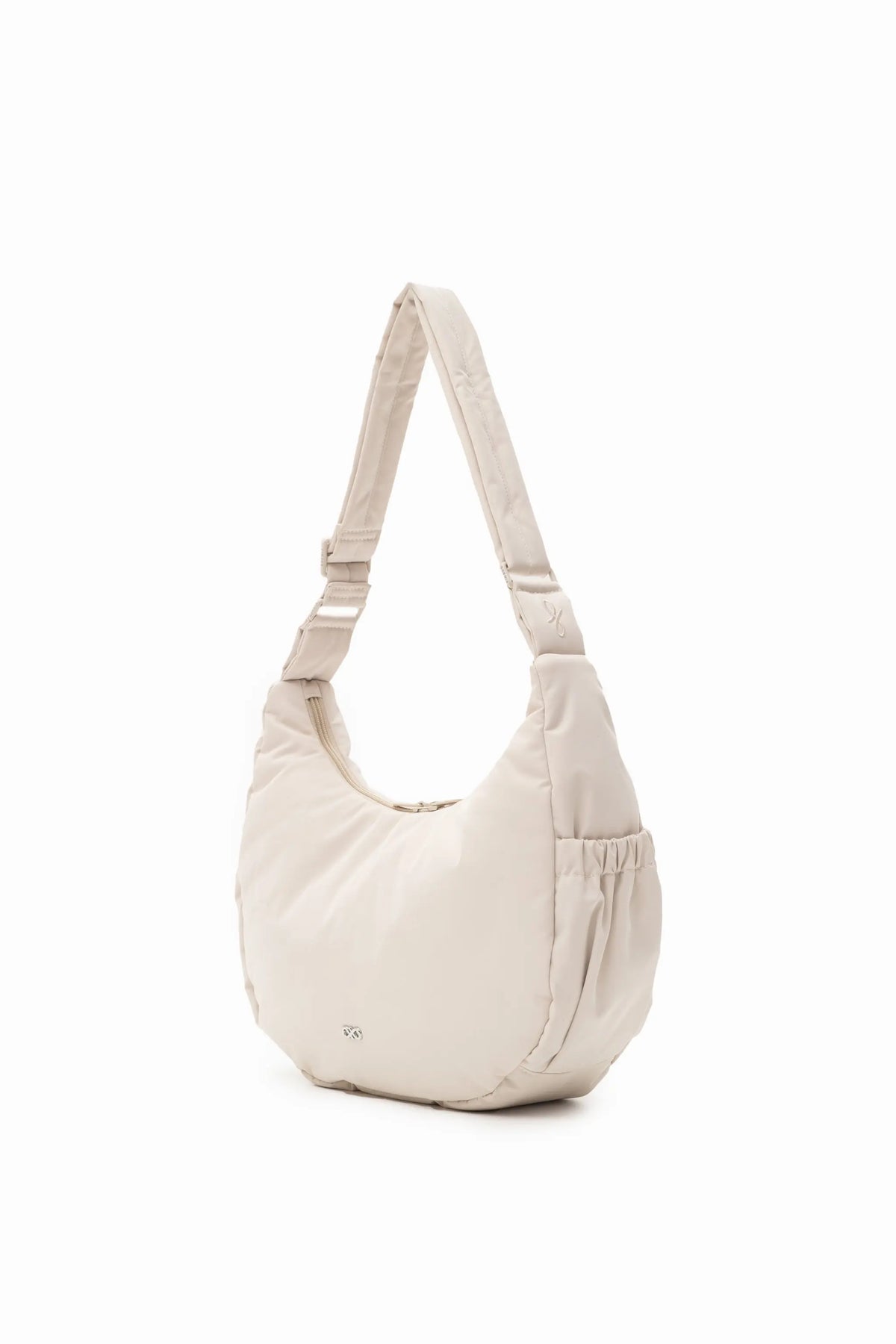 COSY LUXE L CRESCENT BAG 2.0 IN OAT 