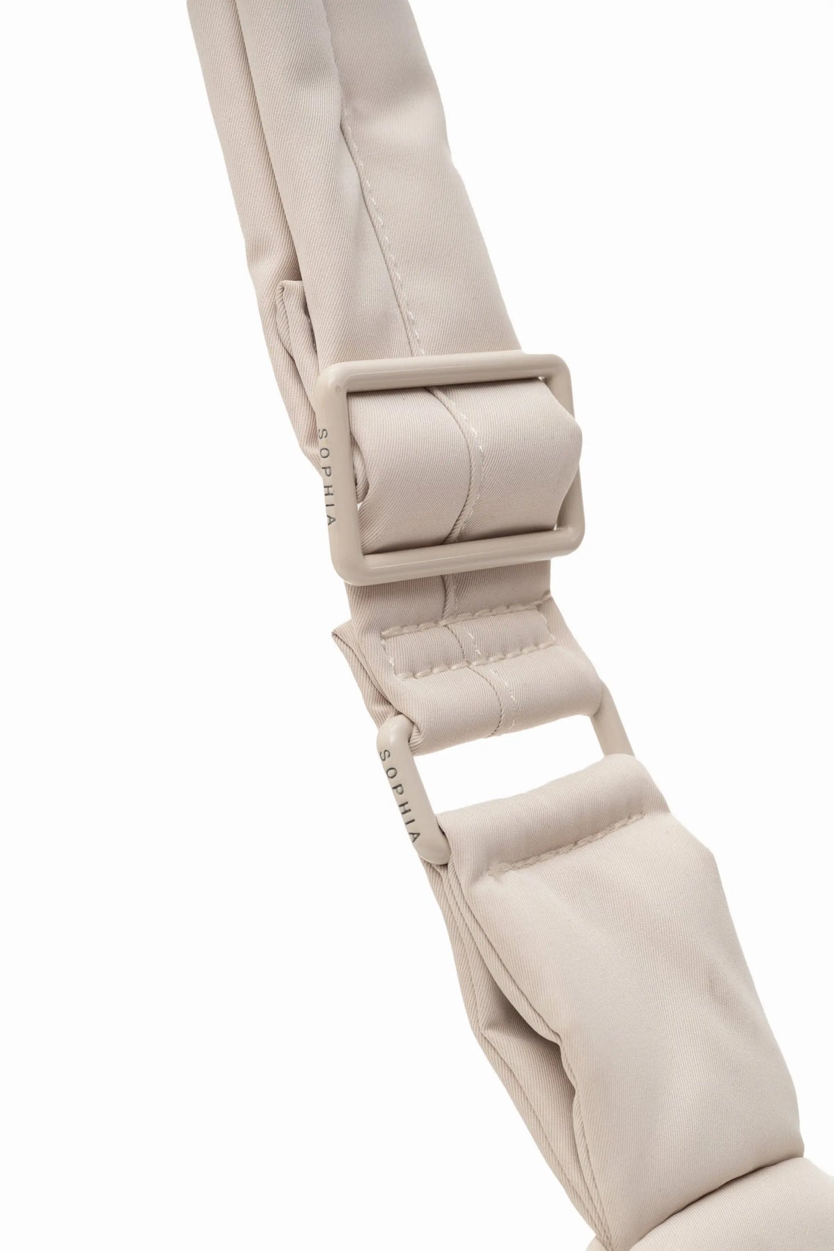 COSY LUXE L CRESCENT BAG 2.0 IN OAT 