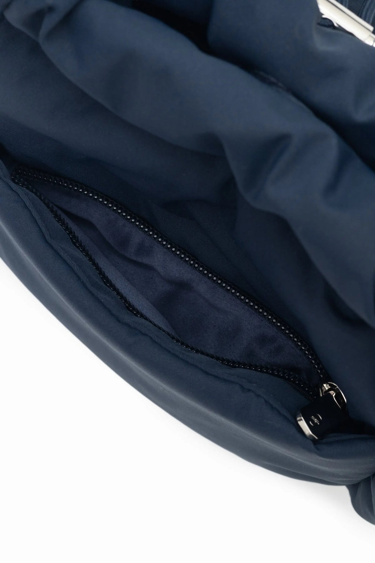 MINI COSY LUXE BUCKET BAG IN OXFORD BLUE 