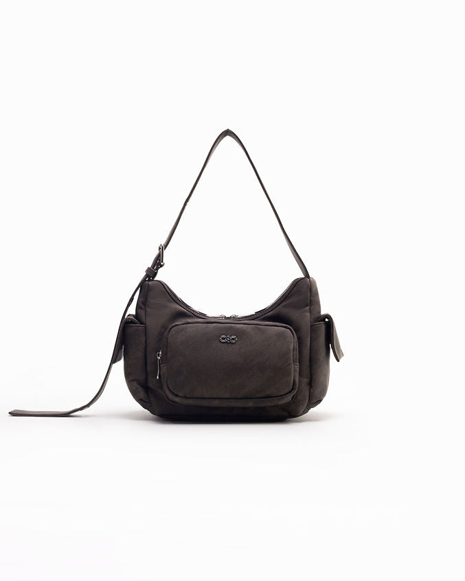 TATE POCKET HANDBAG IN ESPRESSO