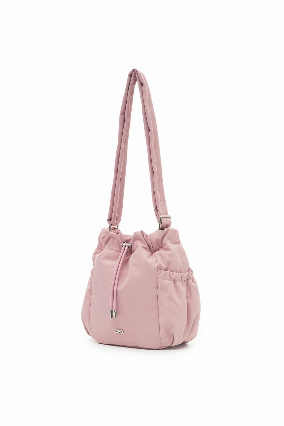 MINI COSY LUXE BUCKET BAG IN ROSY 