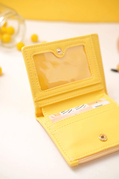 EDEN MAGIC PETITE WALLET IN LEMON