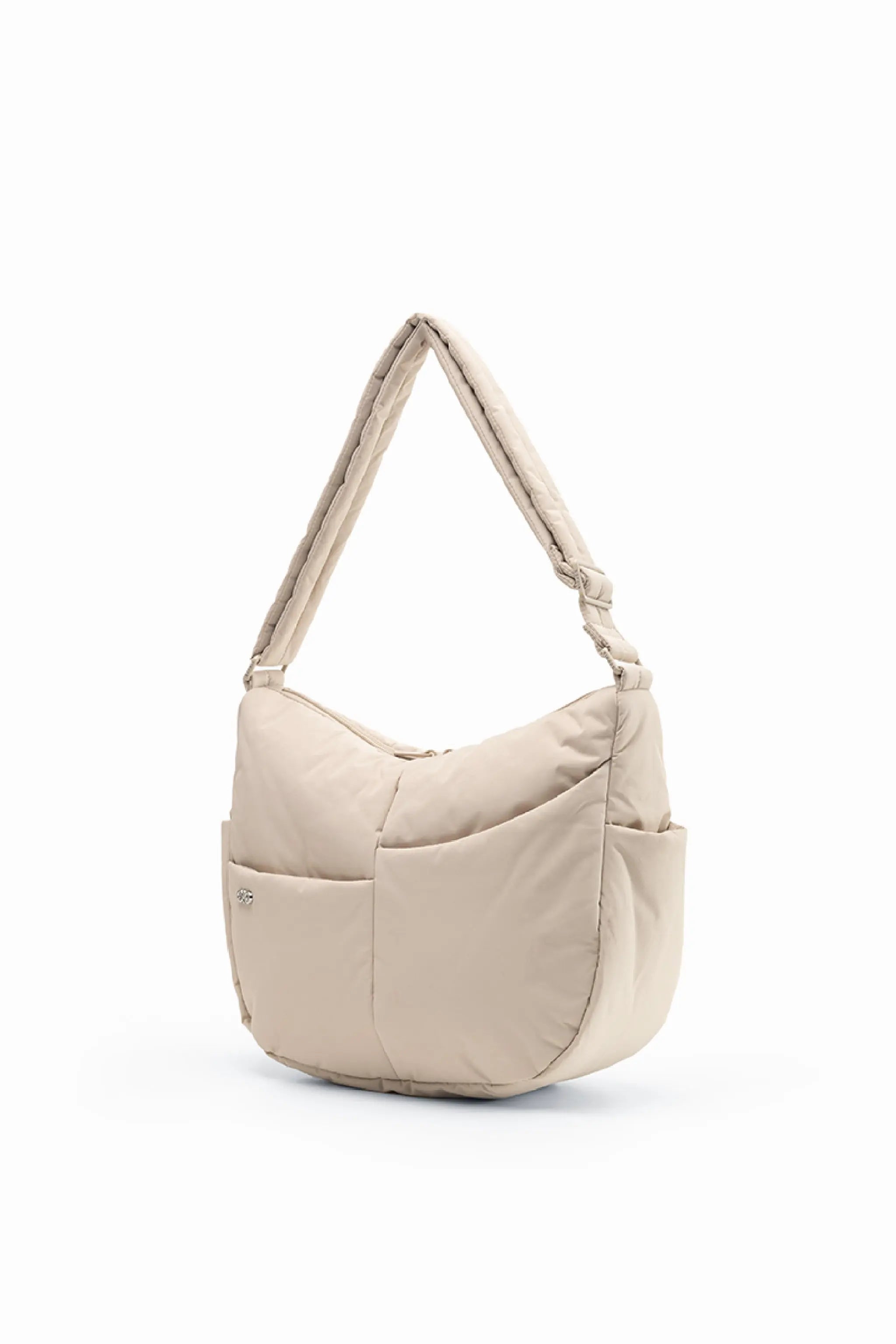 SIGNATURE POCKET CROSSBODY BAG IN POSH OAT 