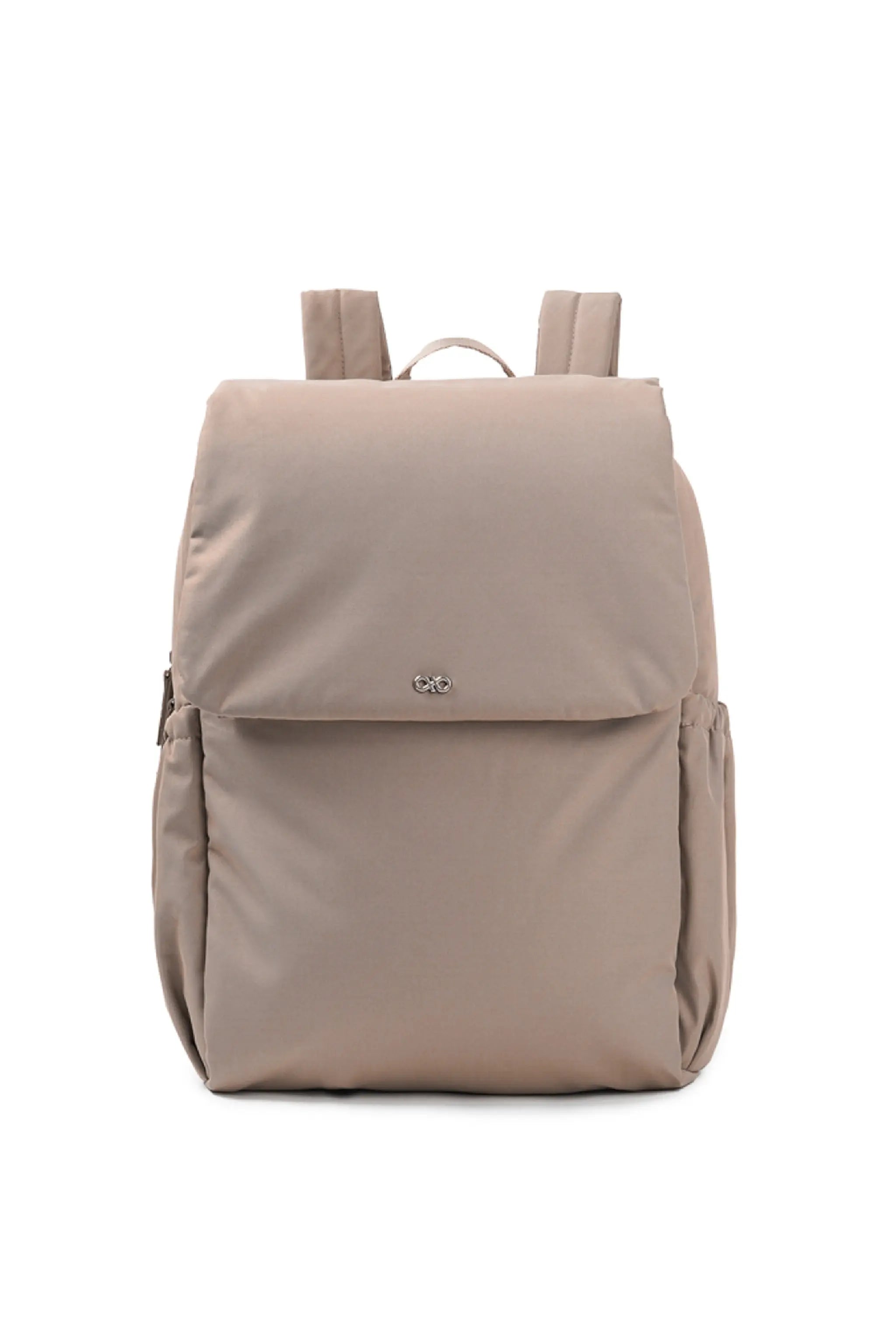 COSY LUXE UTILITY BACKPACK IN TAUPE 