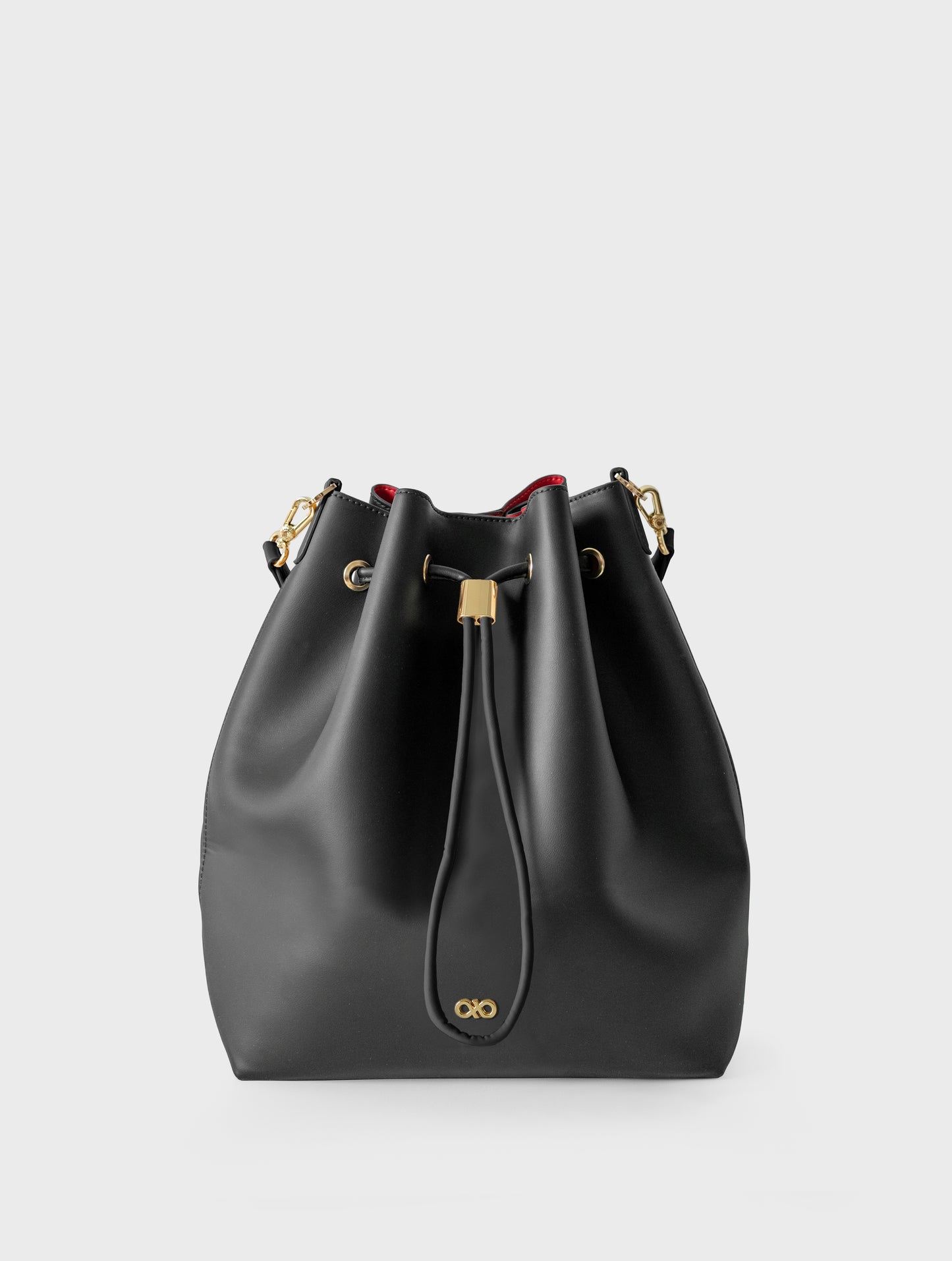 REINA MAGIC BUCKET BAG IN BLACK